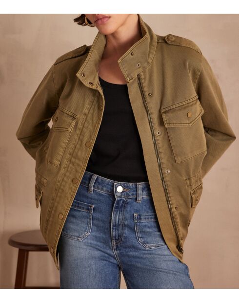 Chaqueta sobreteñida Claire B Leaf