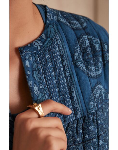 Leicht gewaschene Jacke mit Steppmuster Naty