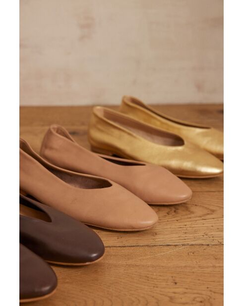 Ballerines Mona ballerine abricot