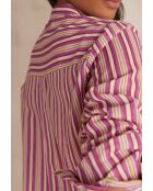 Blusa de rayas fucsia oscuro Colette Ch