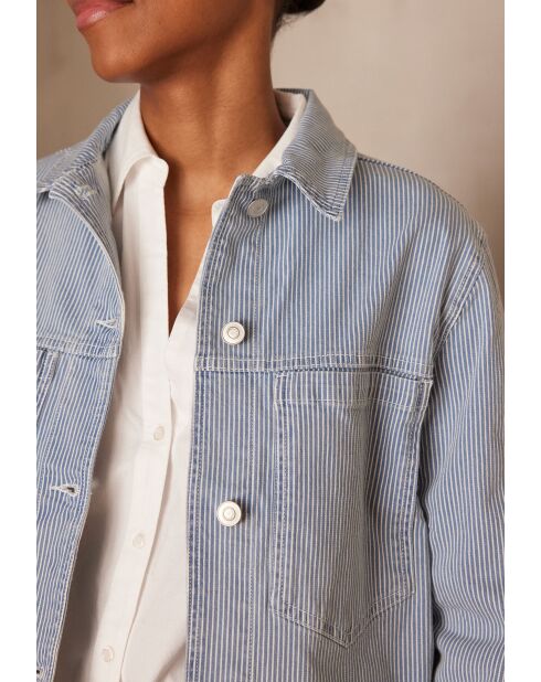 Blouson Carla Bl Ray bleu ciel