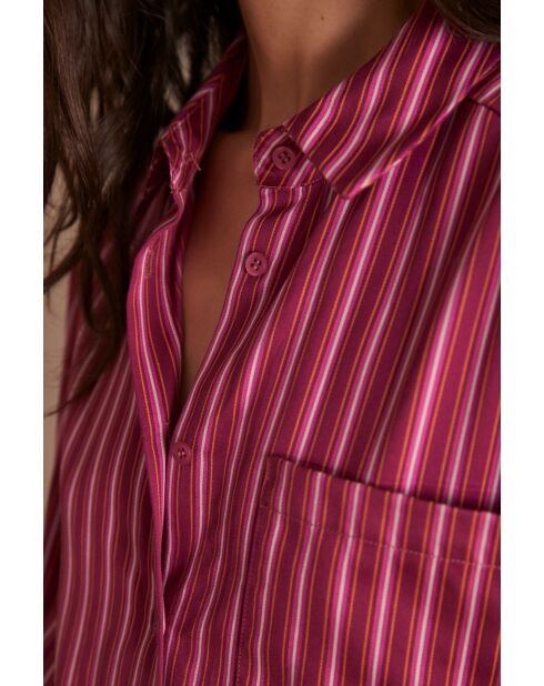 Blusa a rayas de grosella espinosa Passy CH