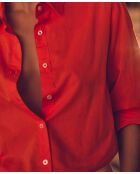 Blusa unisex in geranio Pinky CH