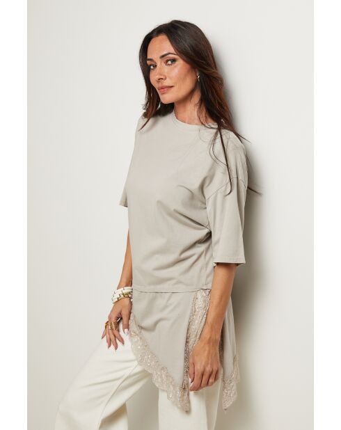 Tunique Saphira 100% Coton beige