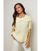 Gelbes Top aus Séréna aus 100% Leinen