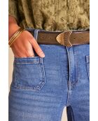 Lea Kurz geschnittene, leichte Waschhose