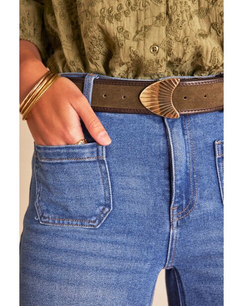 Lea Kurz geschnittene, leichte Waschhose