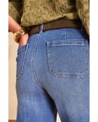 Lea Kurz geschnittene, leichte Waschhose