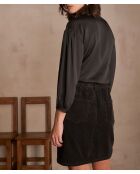 Brady Bl Uni schwarze Bluse