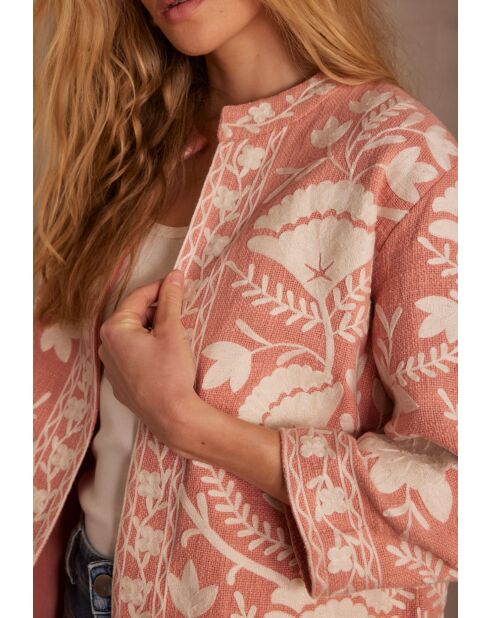 Nathalie B matroze geborduurde jas