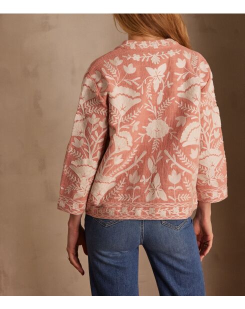 Nathalie B matroze geborduurde jas