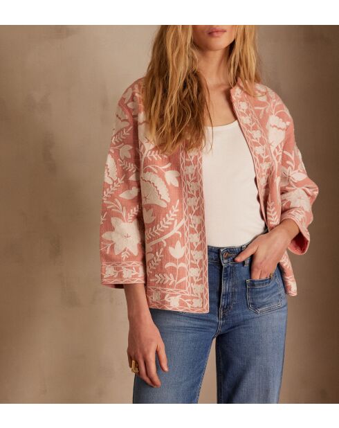 Nathalie B matroze geborduurde jas