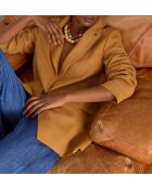 Nelia B effen karamel jack