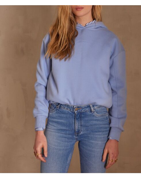 Sudadera Alan azul celeste