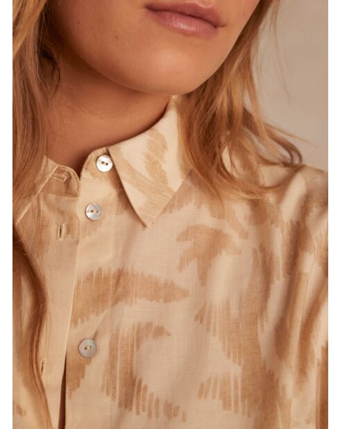 Blusa Colette bis Chimp Ficelle