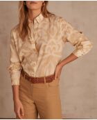 Blusa Colette bis Chimp Ficelle