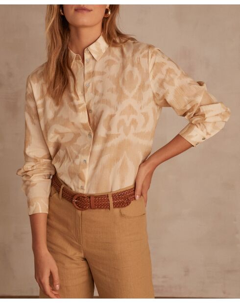 Blusa Colette bis Chimp Ficelle