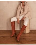 Beigefarbene Jacke Mina