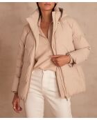 Beigefarbene Jacke Mina