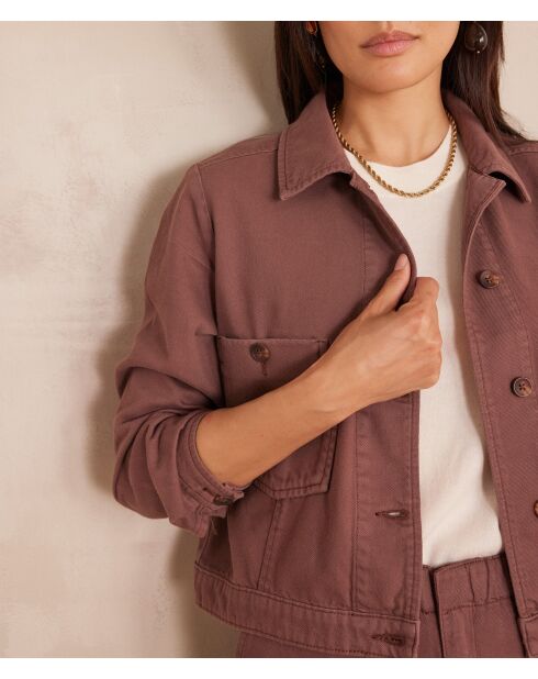 Overgeverfde Castille B-jas met chocolade