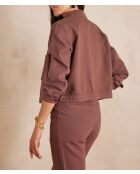 Overgeverfde Castille B-jas met chocolade