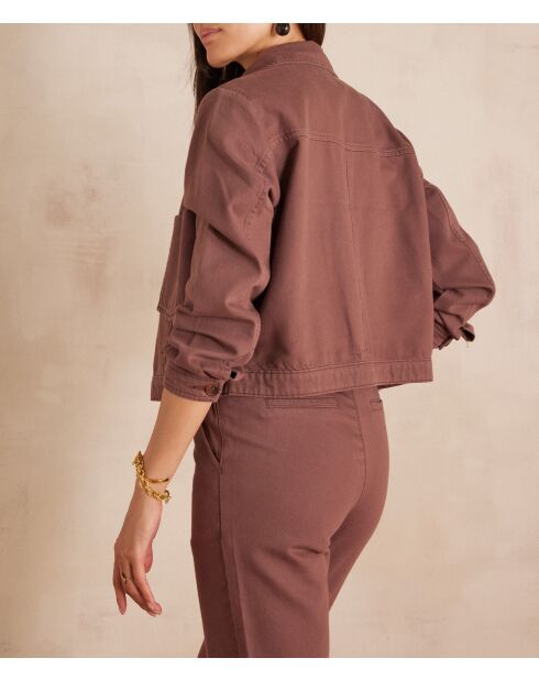 Overgeverfde Castille B-jas met chocolade