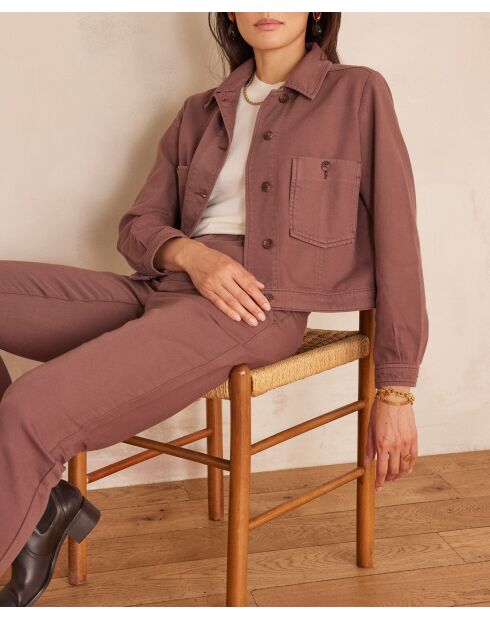 Overgeverfde Castille B-jas met chocolade