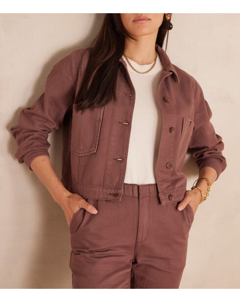 Overgeverfde Castille B-jas met chocolade