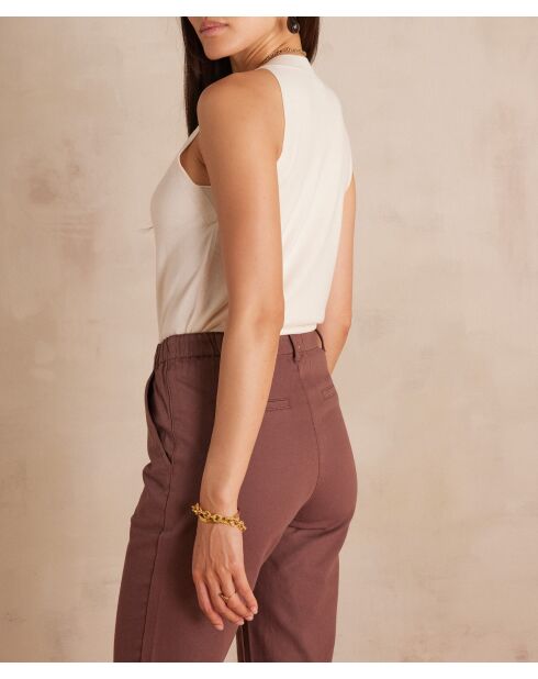 Bayron bis cremefarbenes Tanktop