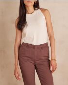 Bayron bis cremefarbenes Tanktop