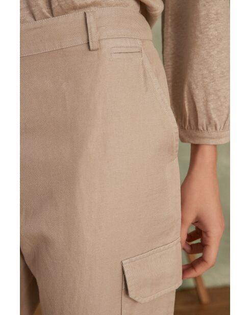 Pantalon Paco Battle feuille