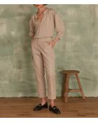 Pantalon Paco Battle feuille