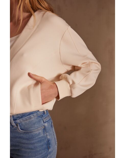 Sudadera Alix natural