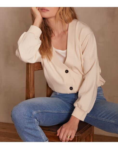 Sudadera Alix natural