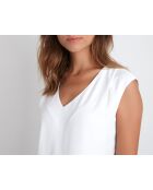 Neptune Ts bimattes ecrufarbenes Tanktop