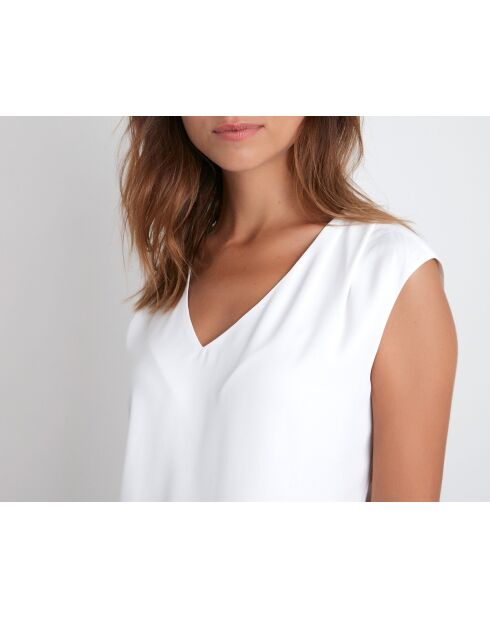 Neptune Ts bimattes ecrufarbenes Tanktop