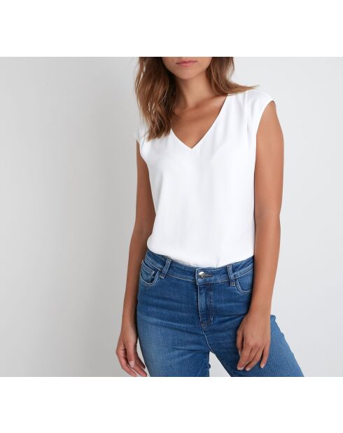 Neptune Ts bimattes ecrufarbenes Tanktop