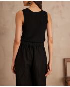 Samantha bis schwarzes Tanktop