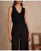 Samantha bis schwarzes Tanktop