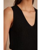 Samantha bis schwarzes Tanktop