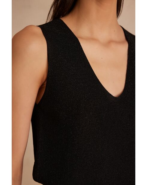 Samantha bis schwarzes Tanktop