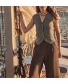 Flaubert P schlichte Khakihose