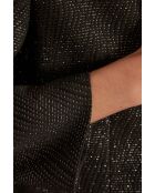 Bolero Neil B Jacquard zwart