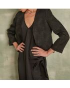 Bolero Neil B Jacquard zwart