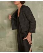 Bolero Neil B Jacquard zwart