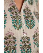 Castille Bl Imp weiße Bluse