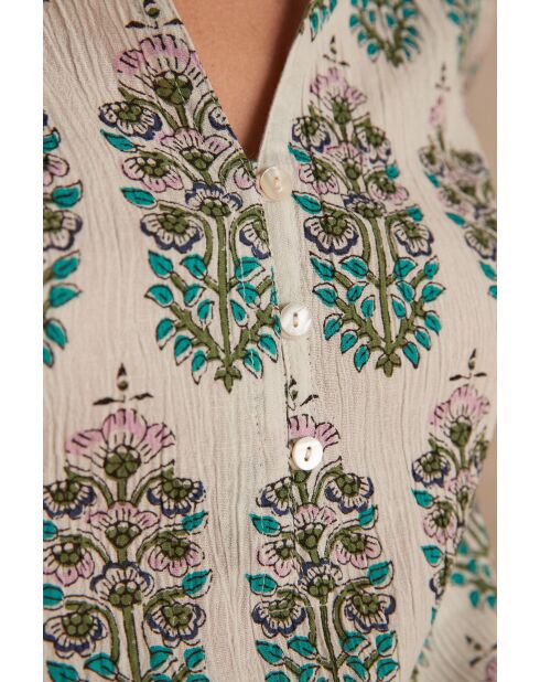 Castille Bl Imp weiße Bluse