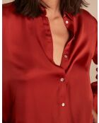 Blouse Carla Ch Satin roux