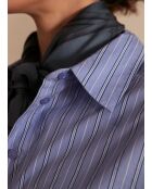 Blusa Petronille Ch de rayas azul cielo