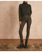 Suzy Coated Leaf-broek
